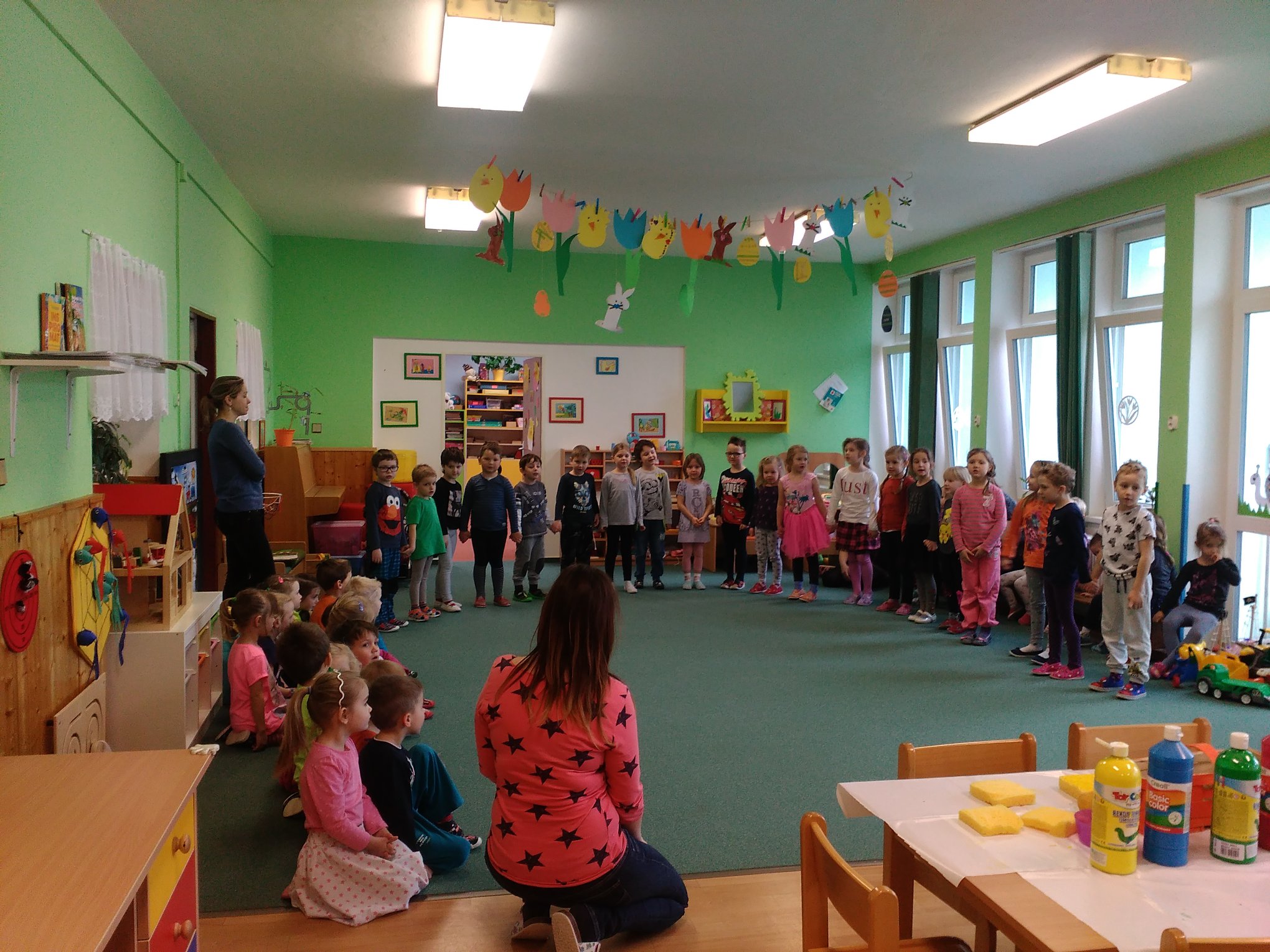 Velikonoční vystoupení dětí z MŠ