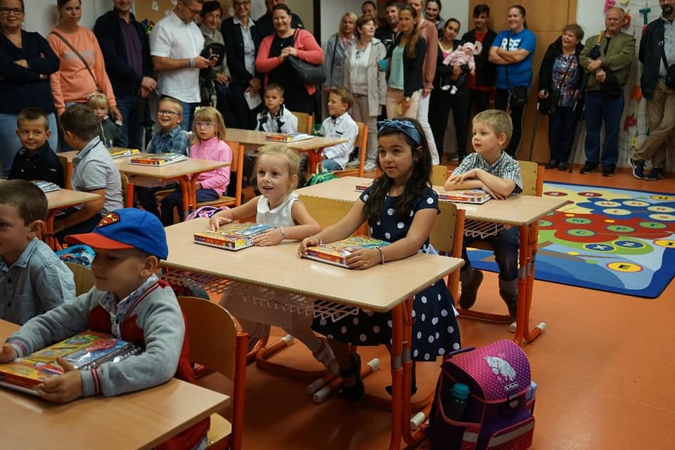 První školní den 2020