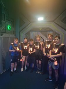Základní škola v Mercuria školní laser game lize 2024/2025