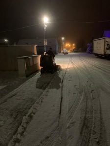 Technické služby opět v akci